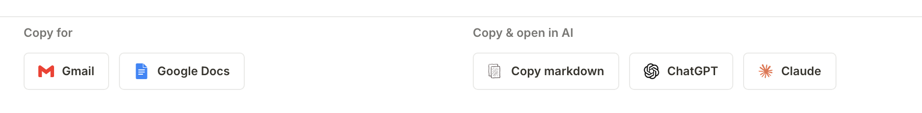 Use this brief on the Huila brief: Copy for Gmail or Google Docs, Copy markdown, and ChatGPT or Claude under Copy & open in AI